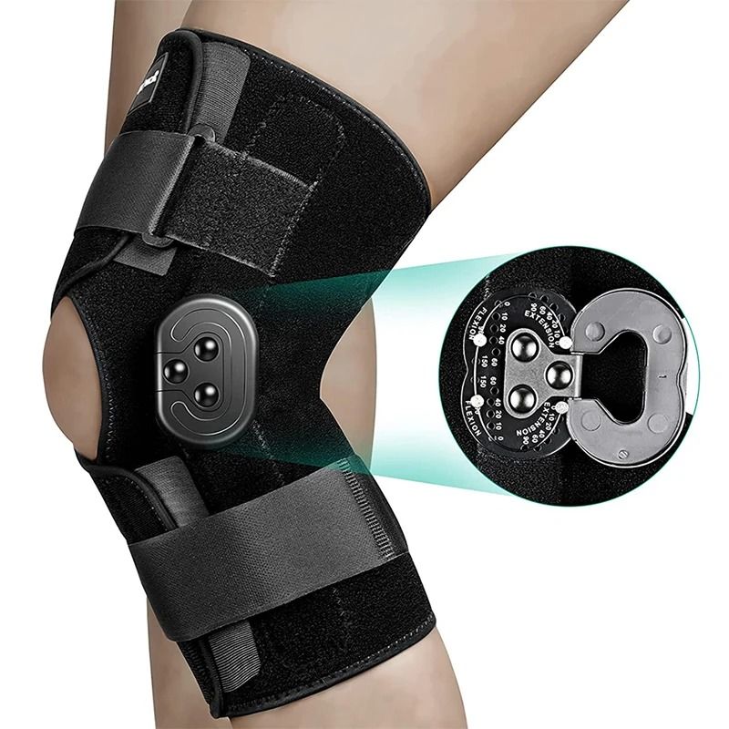 Aero-Dial Kinetic Recovery System – Premium Hinged Knee Brace with Locking Side Stabilizers