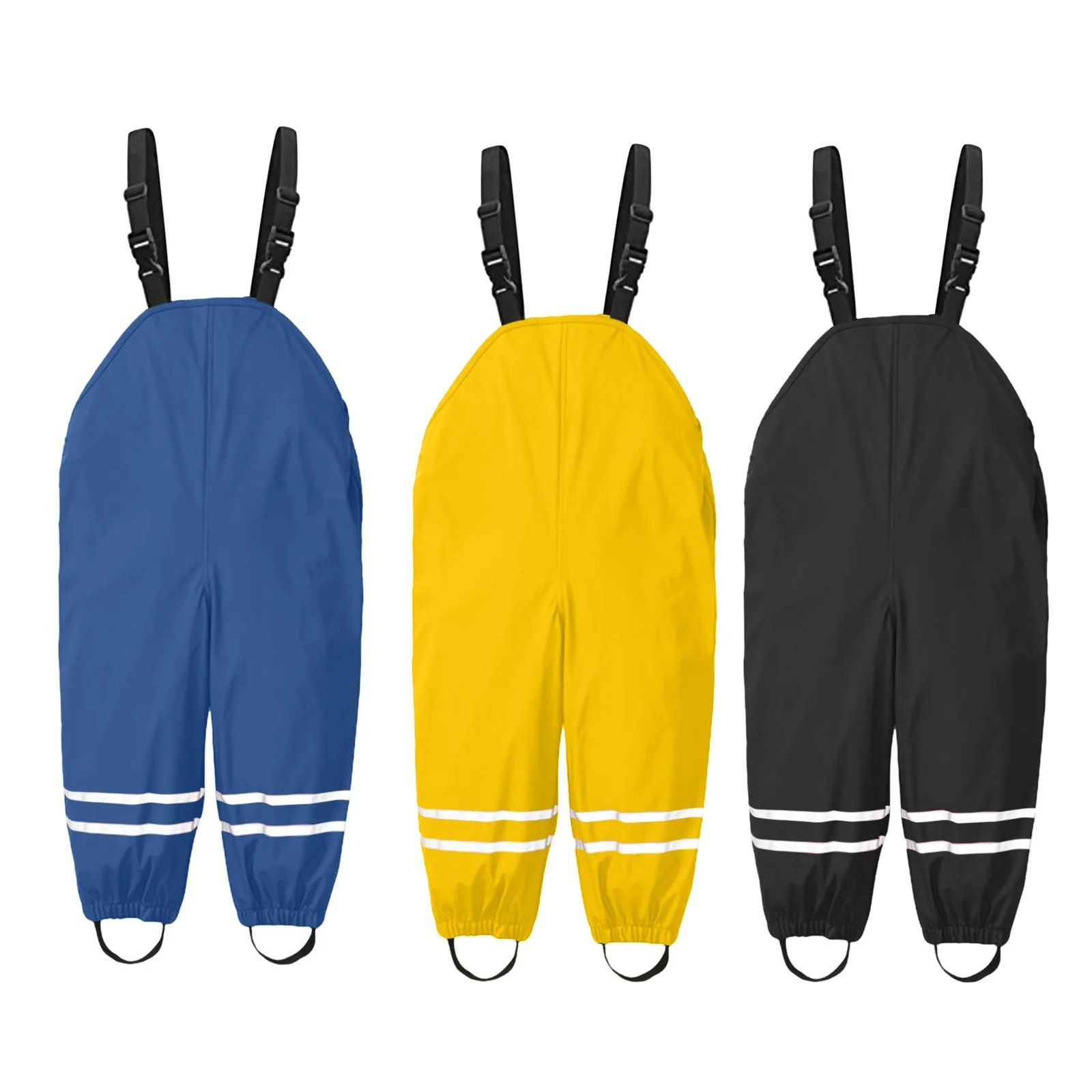 Kids Waterproof Rain Jumpsuit Breathable Toddler Rain Overalls Windproof Kids Mud Play Suit
