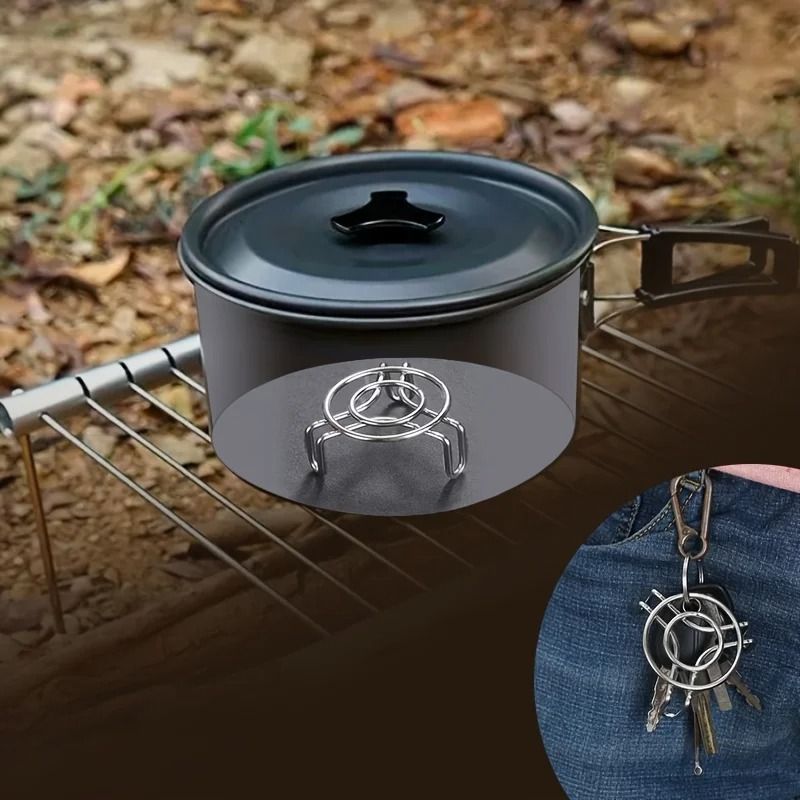 2 Inch Stainless Steel Steaming Rack Mini Pot Steamer Stand