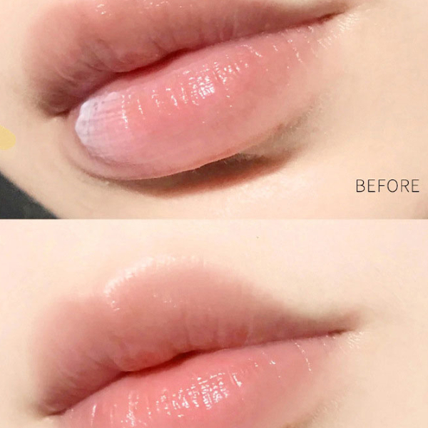 Natural Plant Lip Balm Moisturizing Lipstick, Anti-Cracking Base Moisturizer with Beeswax & Shea Butter