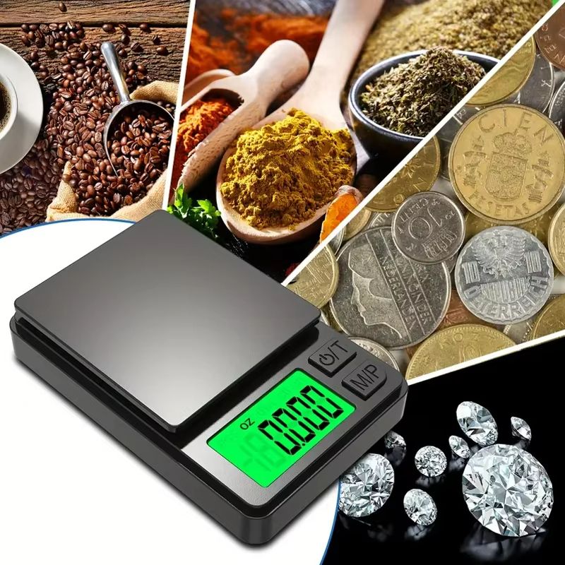 ProWeigh Precision Pocket Scale – 1000 g Backlit LCD digital pocket scale