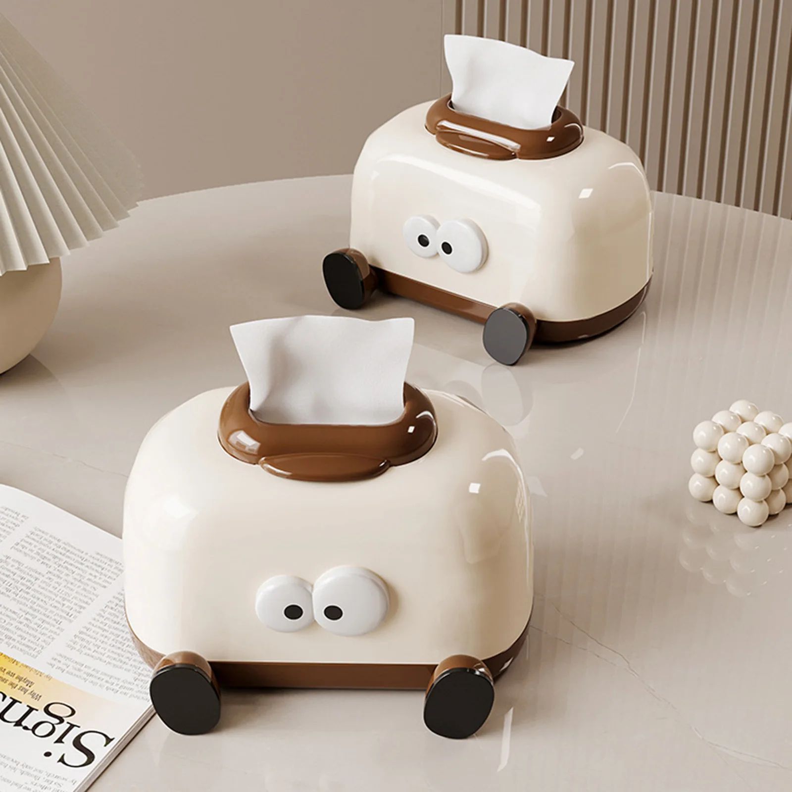 Cute Toaster Tissue Box Holder