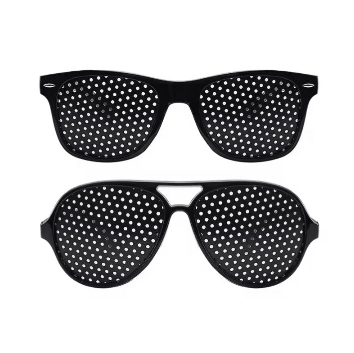 Anti-Myopia Pinhole Glasses – Vision Training Eye Strain Relief Eyewear