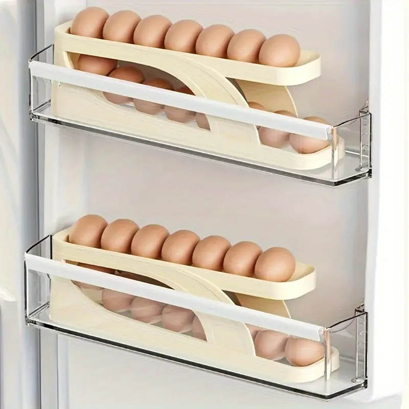 Automatic Scrolling Egg Rack Holder