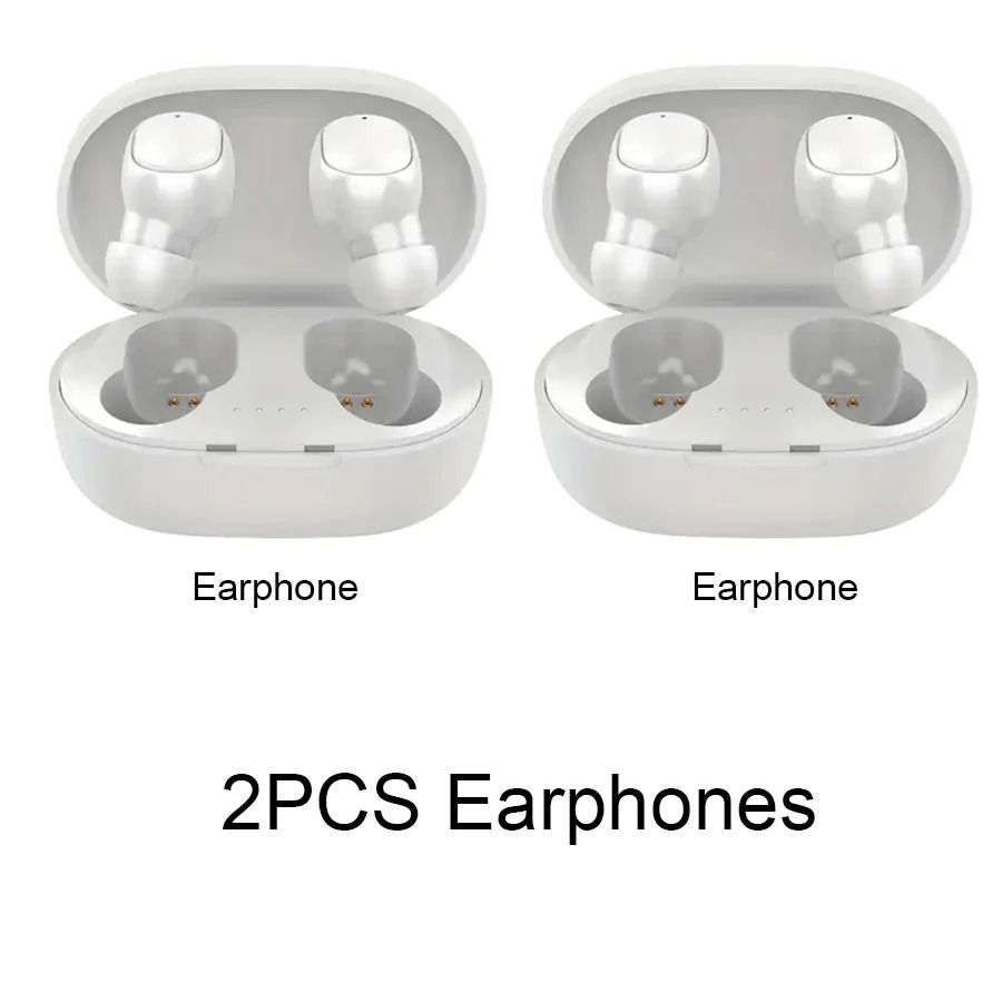 Wireless Bluetooth Earbuds with Noise Cancelling and Charging Case
