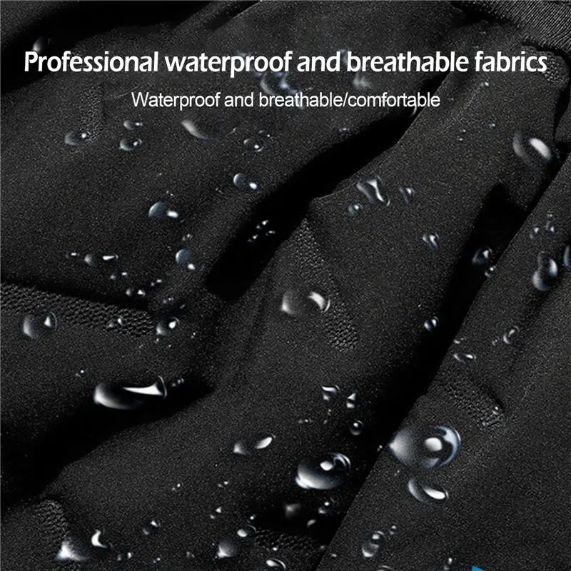 ThermoShield Winter Fleece Sweatpants – Men Winter Sweatpants with Lambswool Warmth and Windproof Protection