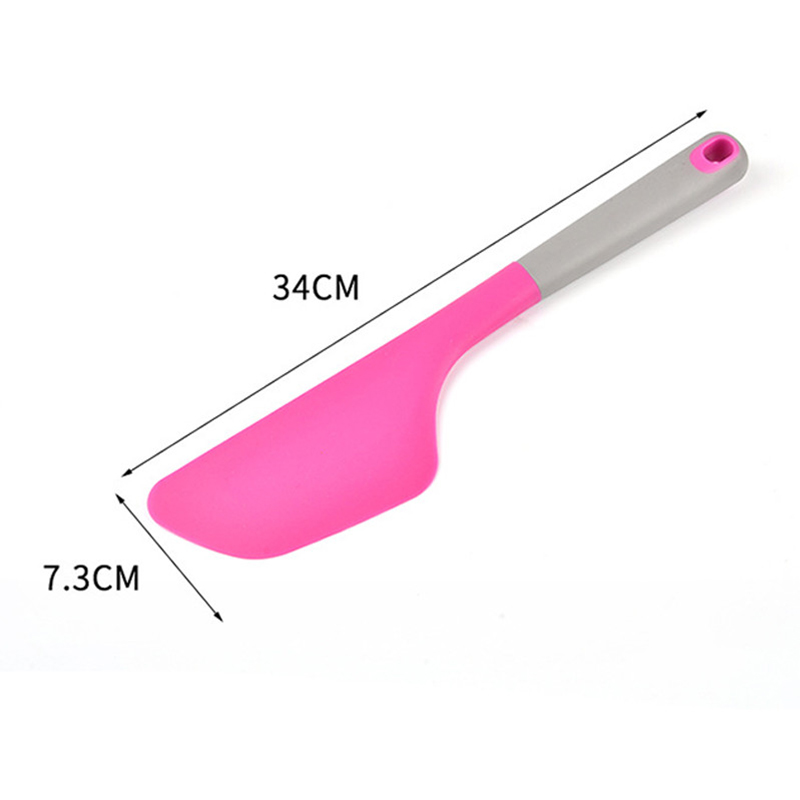 Non Stick Omelette Spatula Turner Pastry Scraper Heat Resistant Cake Cream Butter Scraper Baking Tool Flour Mixing