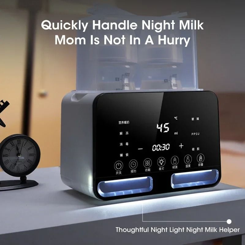 Thermostatic Baby Bottle Warmer Milk Heater with Timer