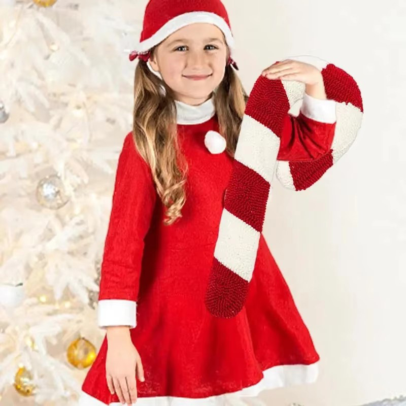 Christmas Candy Cane Throw Pillow Soft Sofa Cushion, Heteromorphic Decorative Pillow, Doll for Christmas Decoration