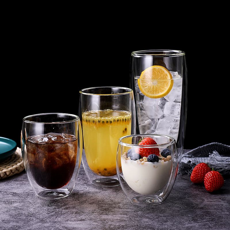 Double Wall Glass Coffee Tea Cup