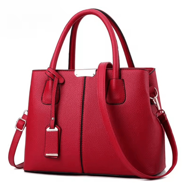 Womens Luxury Leather Shoulder Bag Large Capacity Designer Handbag Purse