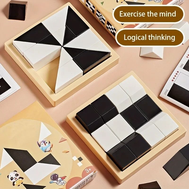 120 Level Hidden Block Puzzle Logic Game for Kids Ages 6 and Up