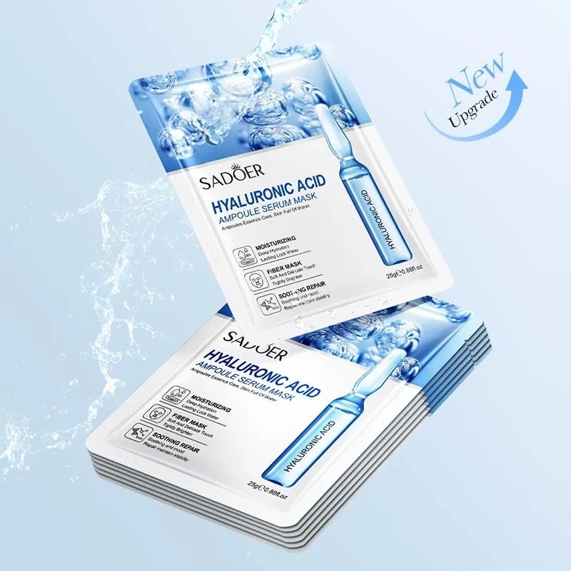 SADOER Hyaluronic Acid Firming and Hydrating Facial Mask 10pcs