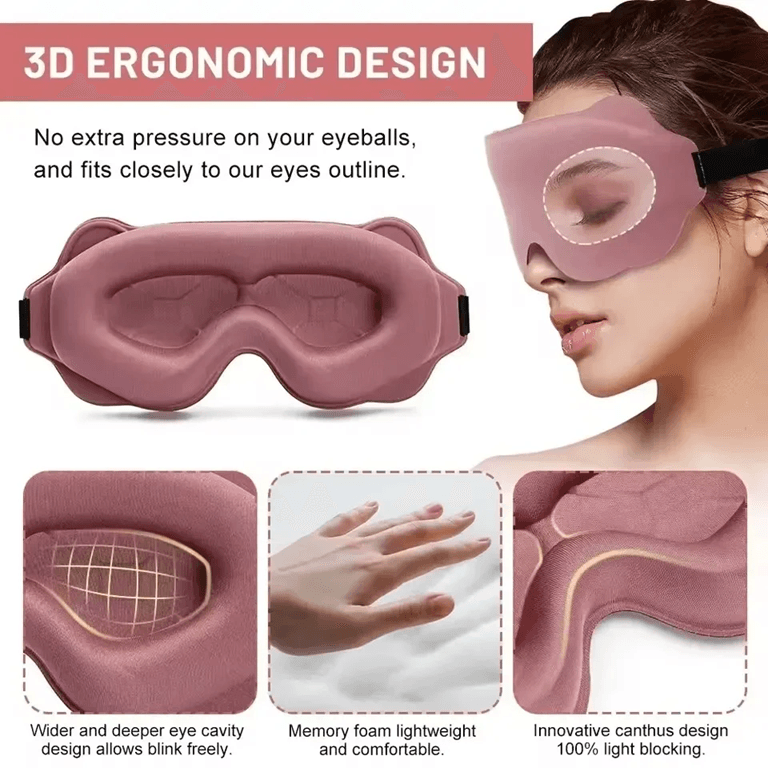Travel 3D Sleeping Eye Mask