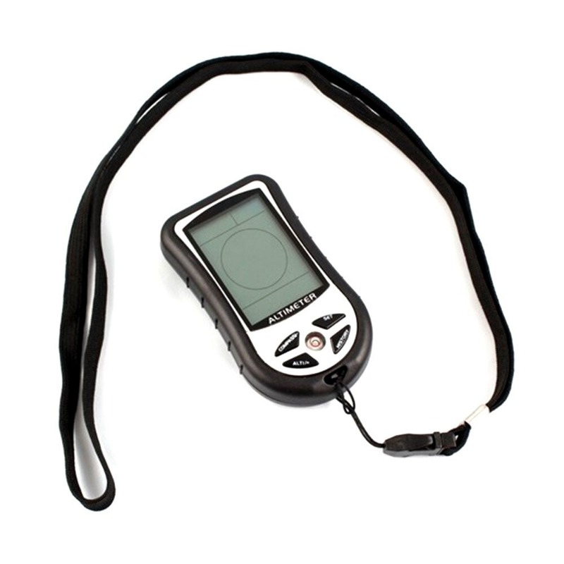 Portable Digital Altimeter Compass with Barometer & Thermometer for Hiking, Fishing & Outdoor Navigation