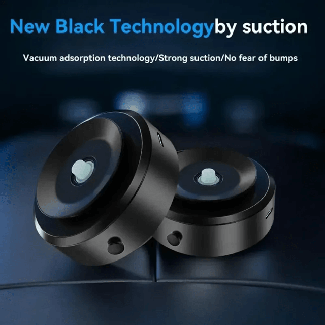 Magnetic Vacuum Car Phone Holder 360 Adjustable Suction Mount