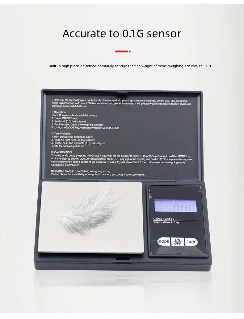 Mini Digital Pocket Jewelry Scale
