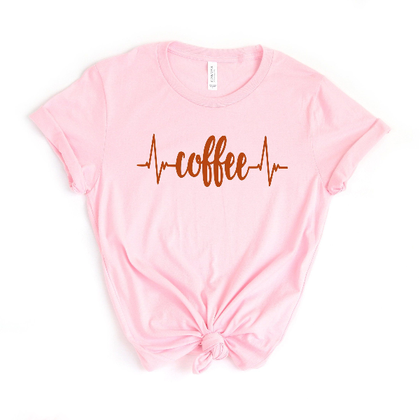Coffee Shirt, Coffee Life Line Shirt, Coffee T Shirt, Funny Coffee Shirts for Women, T Shirts for Women