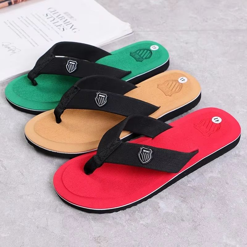 OceanStride Men's Non-Slip Flip Flops – Casual Beach and House Sandals
