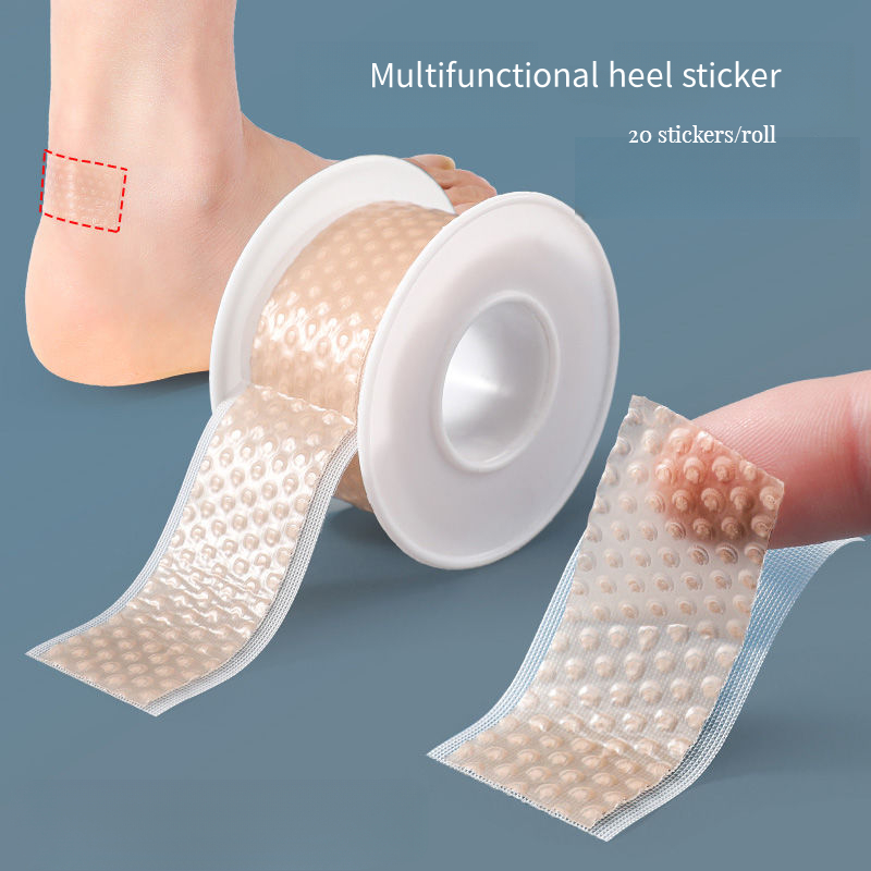 Silicone Gel Heel Stickers Invisible Foot Protector for Comfort & Support