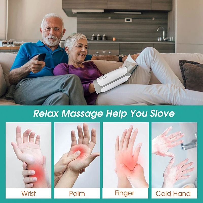 Advanced Air Compression Heated Hand Therapy Device