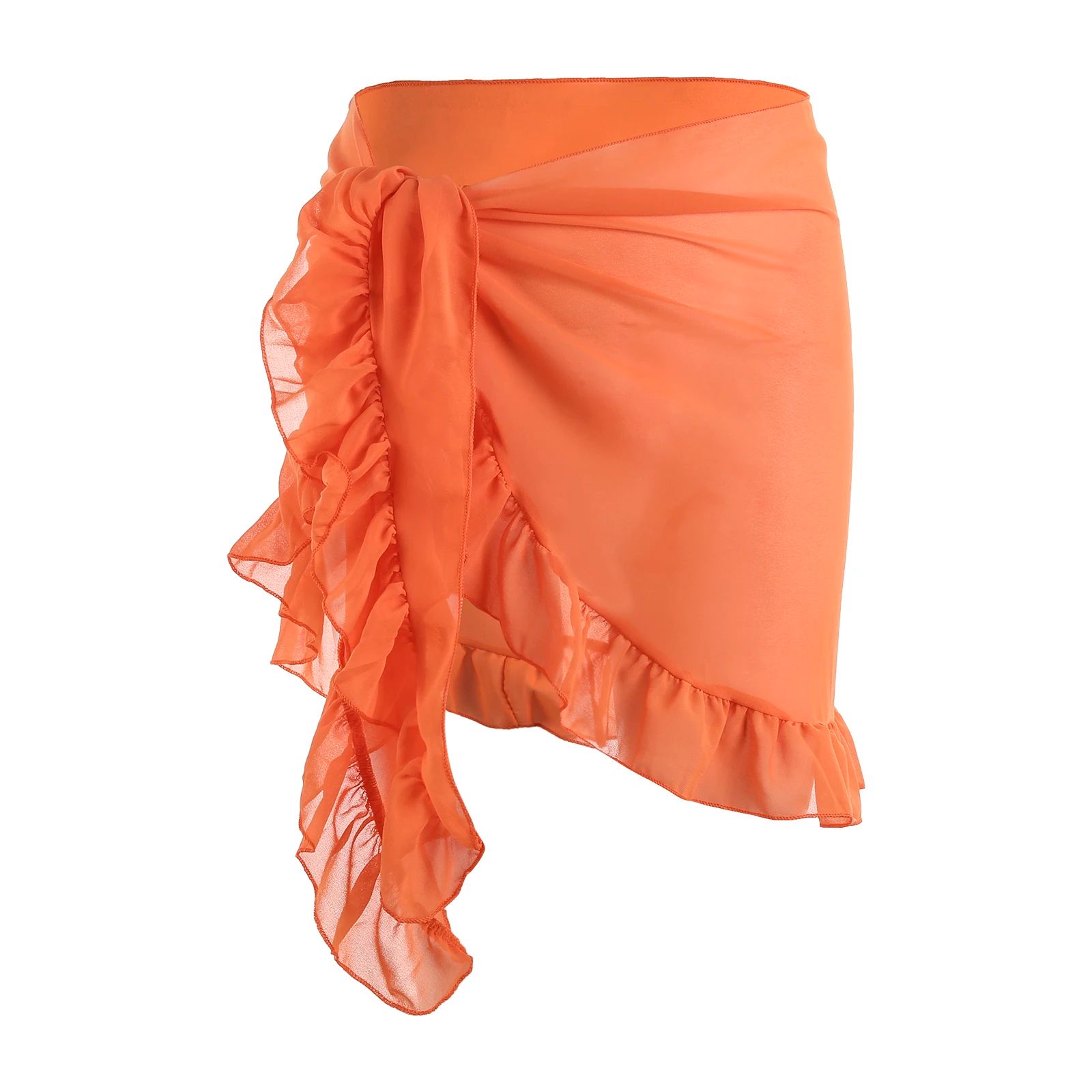 Chiffon Beach Sarong Wrap Skirt