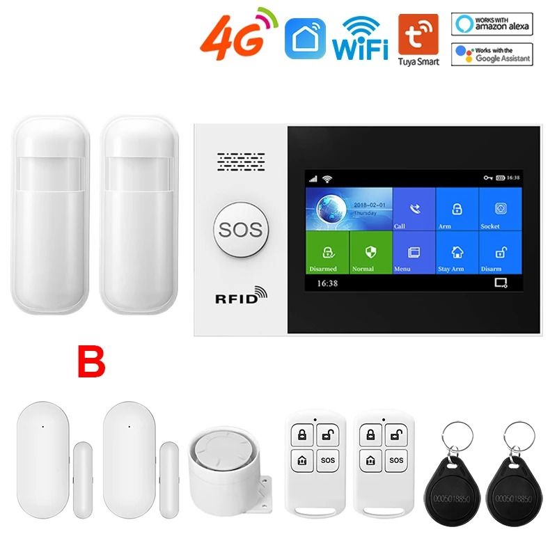 Smart 4.3 Inch HD Touch Security Command Center