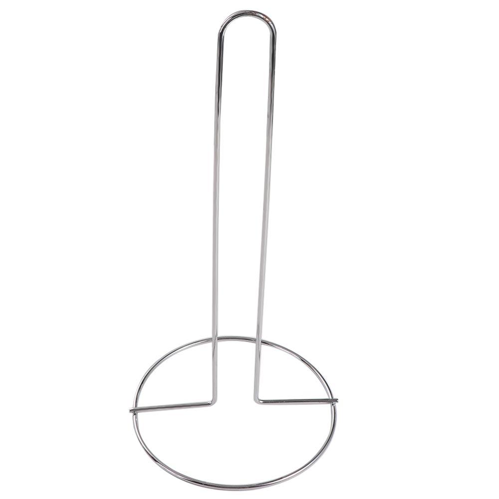 Premium Stainless Steel Paper Towel Holder, One-Handed Vertical Napkin Stand