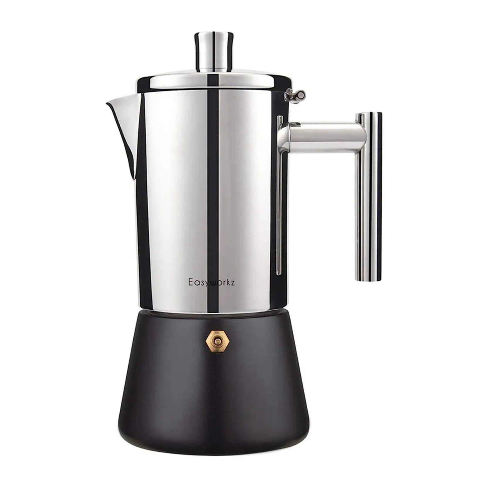Stainless Steel Stovetop Espresso Maker Moka Pot