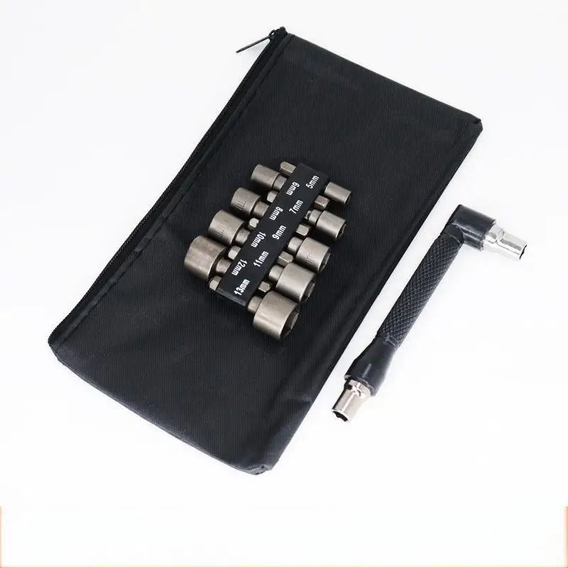 9-Piece Hex Socket & Nut Driver Set