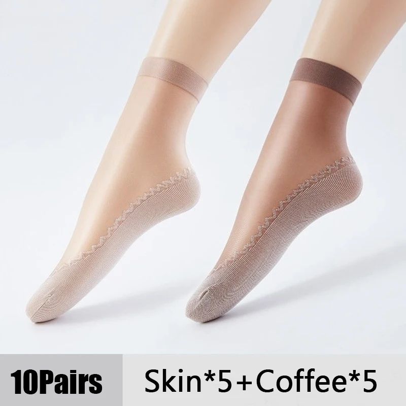 Women Ultrathin Breathable Invisible Socks Pack