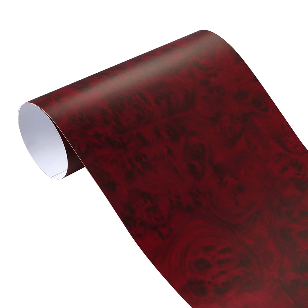 Wood Grain PVC Self Adhesive Vinyl Wrap Film, Textured Car Stickers, DIY Furniture Wallpaper