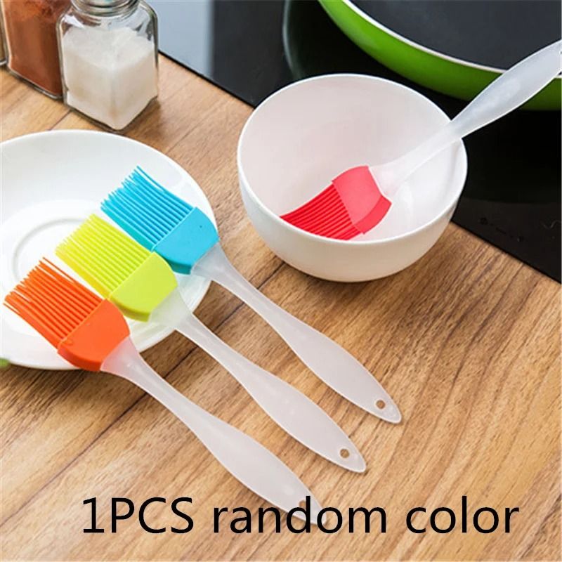 High-Temperature Silicone Oil Bottle Brush – Precision BBQ & Baking Dispenser