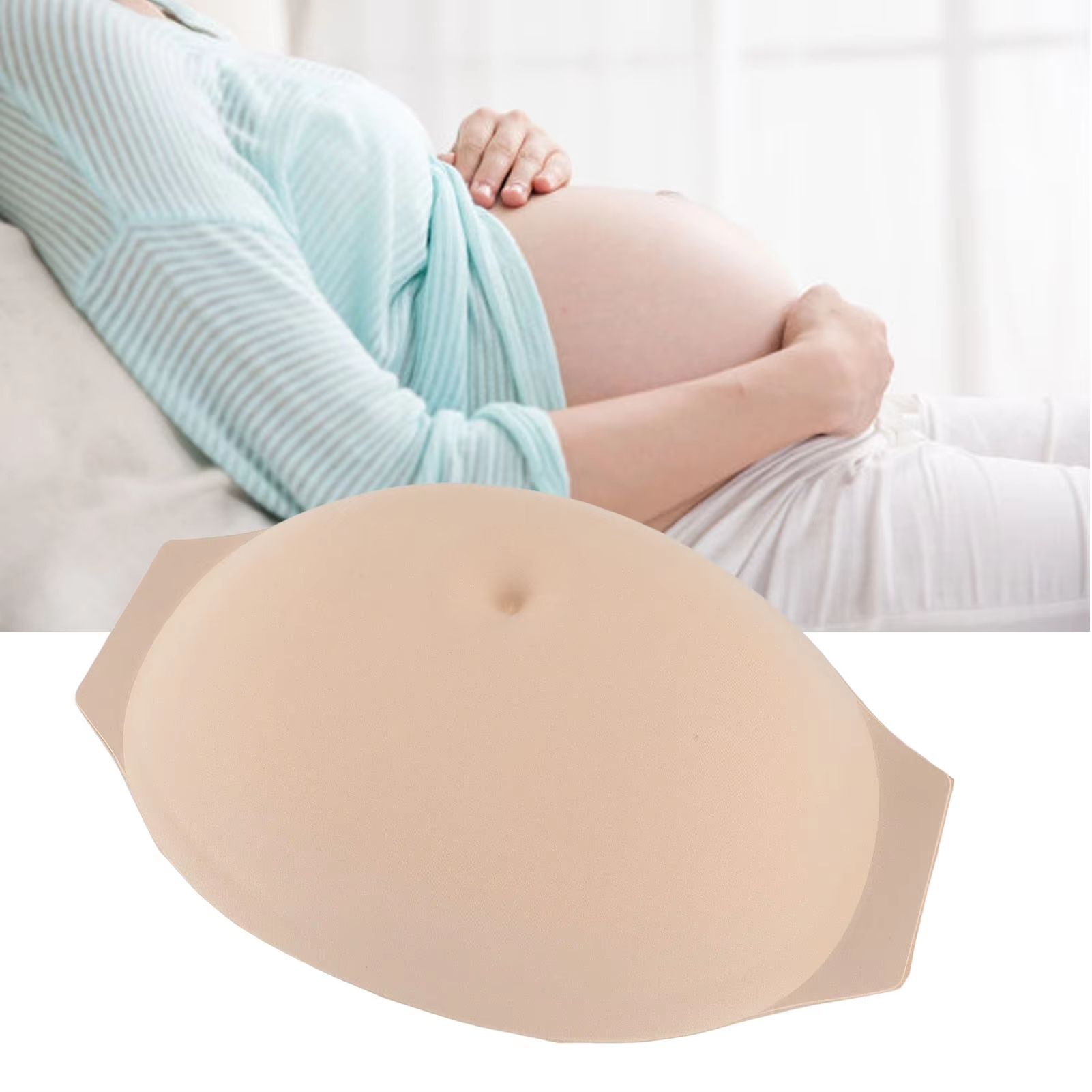 Breathable Synthetic Pregnancy Belly With Soft Lightweight Design