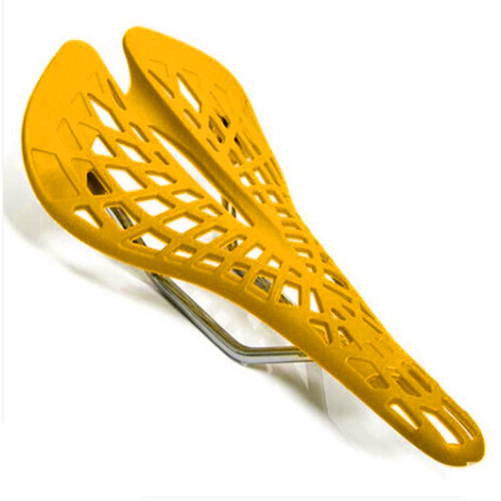Ergonomic Spider Carbon Fiber Bicycle Saddle, MTB Road Cycling Breathable Mat