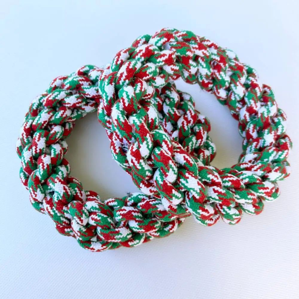 7.87inches Dog Rope Chew Toy Durable Bite Resistant Tug Toy