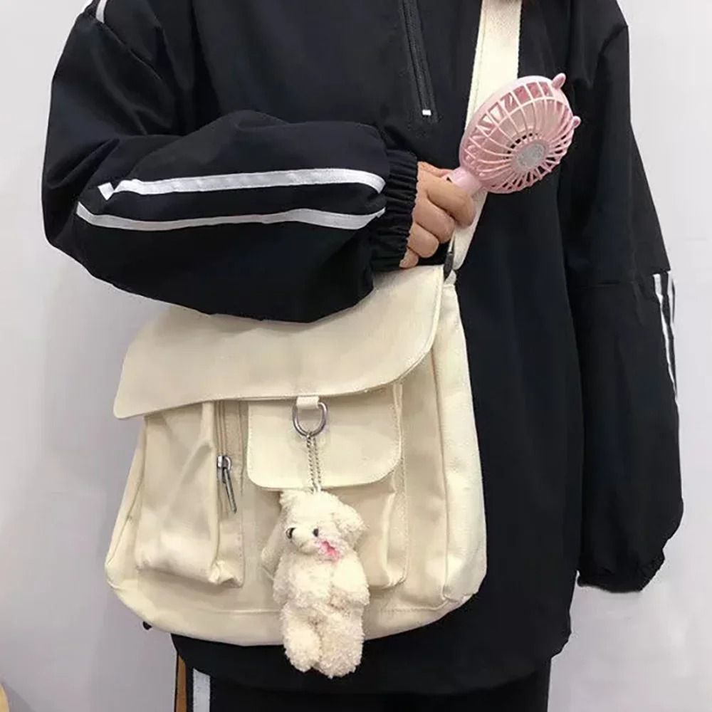 Harajuku Fashion Canvas Crossbody Bag