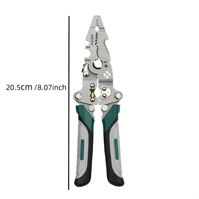 Foldable Multi Function Wire Stripper Pliers
