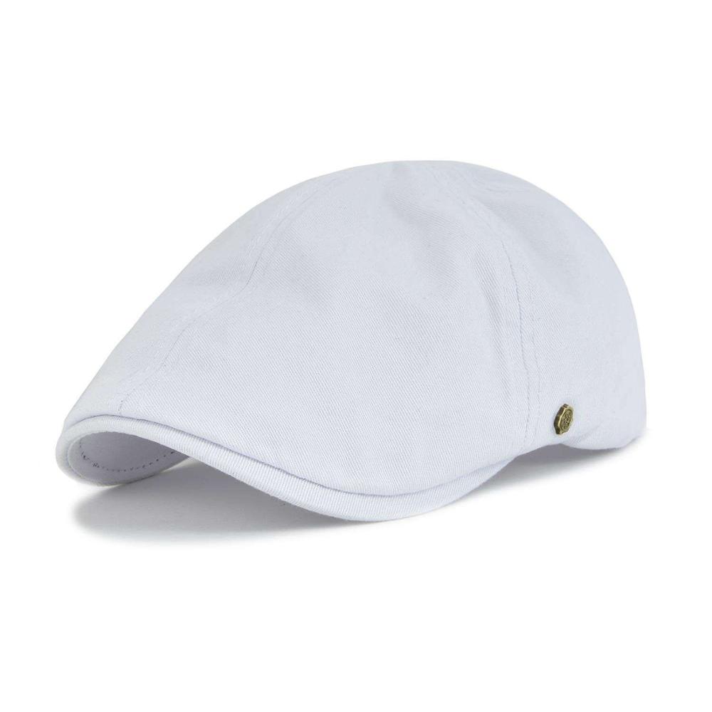 Classic Cotton Flat Cap Hat Unisex Newsboy Ivy Cap Casual Driver Beret