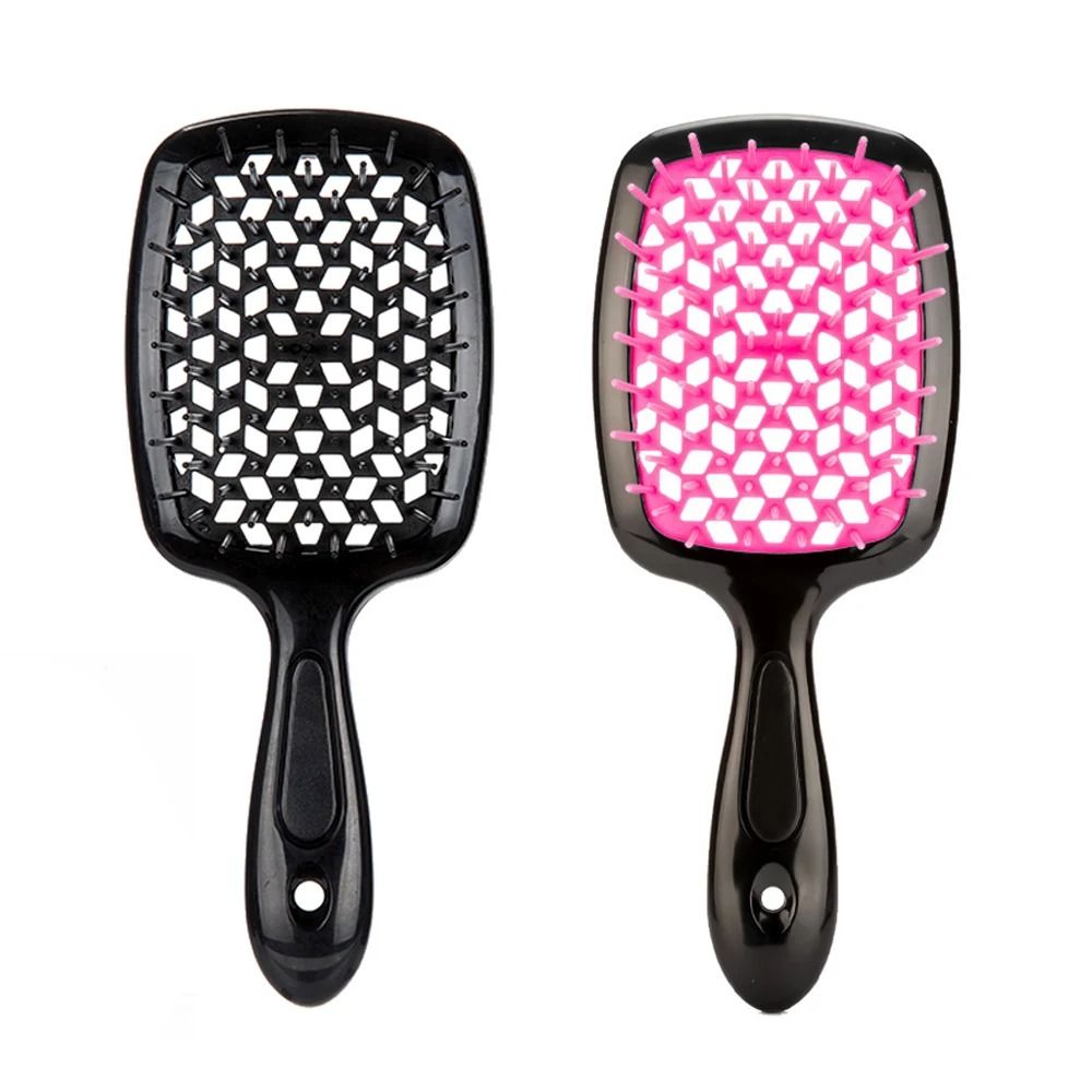 Fluffy Shape Mesh Hair Detangling Brush
