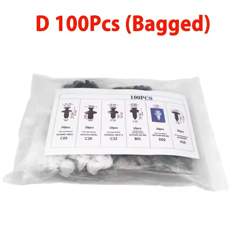 ClipMaster Auto Body Fastener & Retainer Kit – Universal Car Push Pin Rivet Set