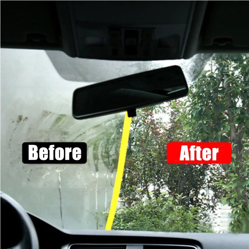 Waterproof Car Anti Fog Glass Spray, Windshield Rain Repellent Coating, AntiFog Cleaner Liquid for Auto Windows & Mirror