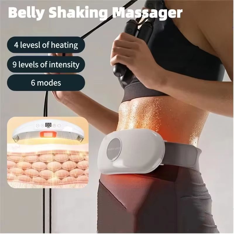 VibraTone Pro Wireless Heated Belly Massager Belt