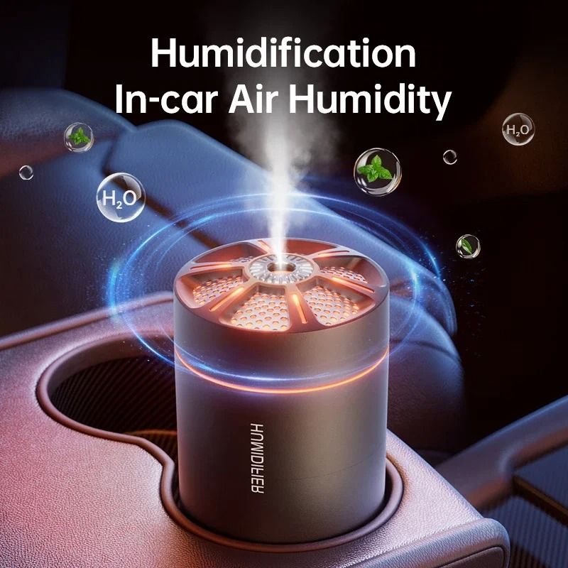180ML Portable Air Humidifier and Aromatherapy Diffuser with Colorful Lights