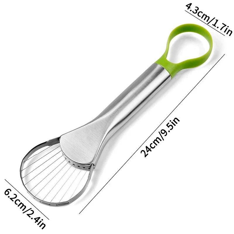 2-in-1 Stainless Steel Avocado Precision Slicer & Peeler