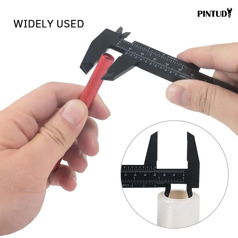 Plastic Vernier Caliper, Digital Display Caliper, Mini Text Play Caliper, Student Vernier Ruler, Measuring Tools