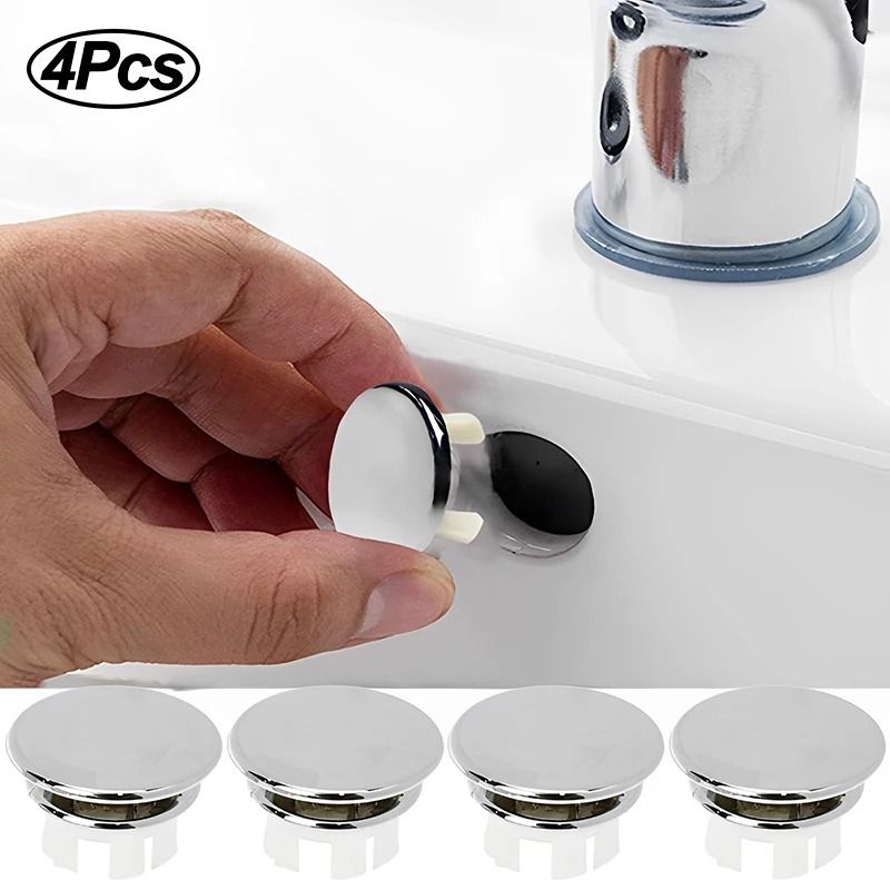 Sink Overflow Cover Set for Kitchen and Bathroom Basin