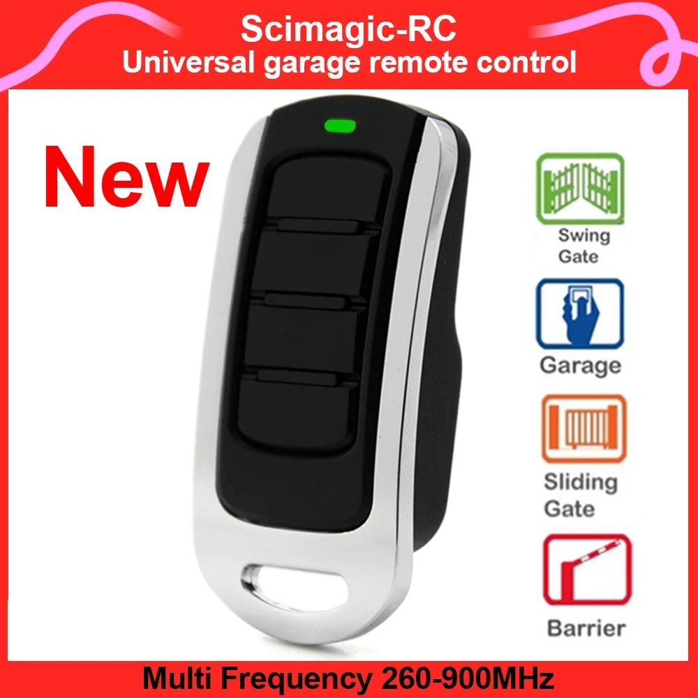 4-in-1 Multi-Frequency Garage Remote Clone 287–868MHz (4-Button)