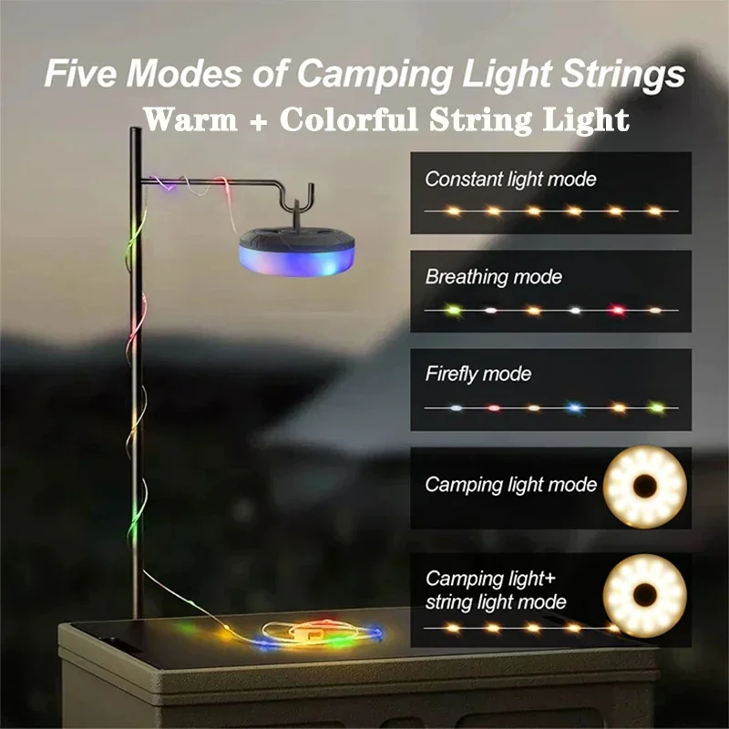 LED Camping & Garden Strip Light Waterproof Atmosphere Lamp