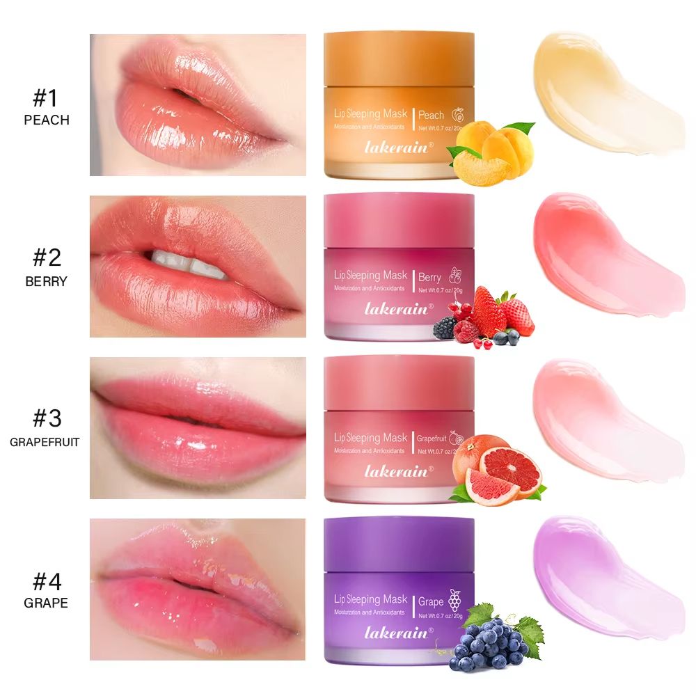 Overnight Moisturizing Lip Mask Repairing Lip Sleeping Mask 20g Deep Hydration Lip Care
